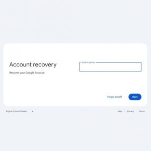 Gmail Account Recovery